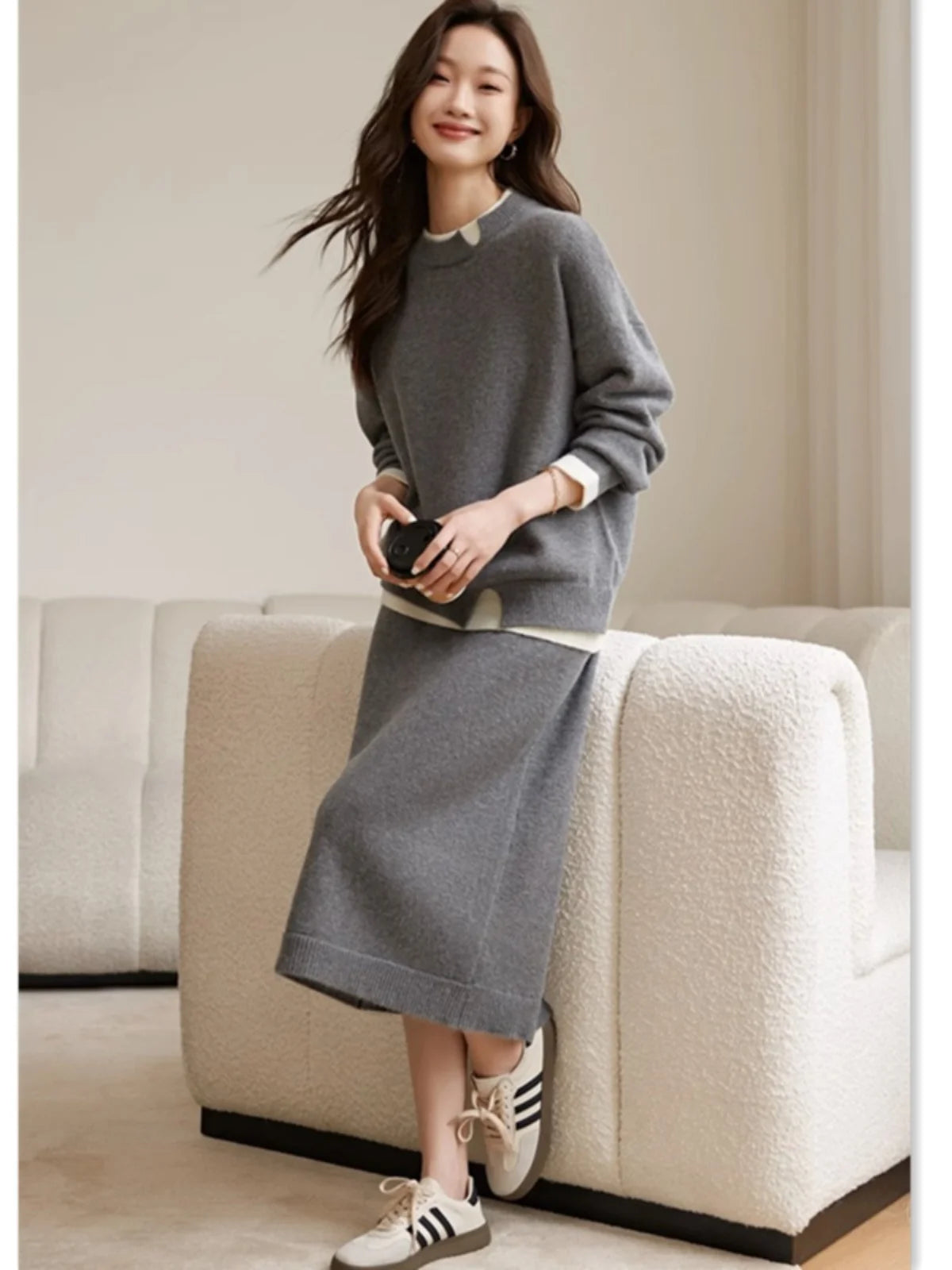 Autumn and winter new fashion pure