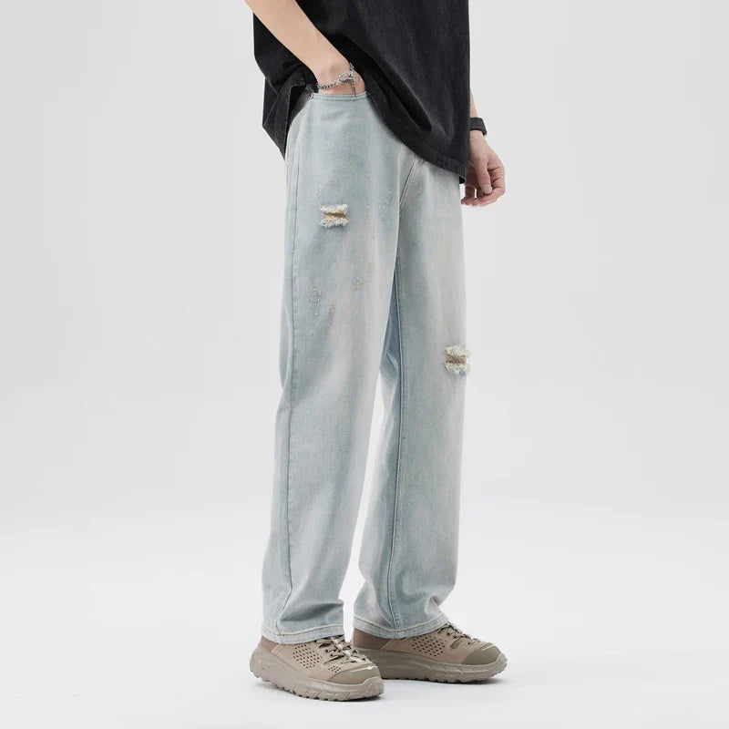 American Elastic Straight Jeans