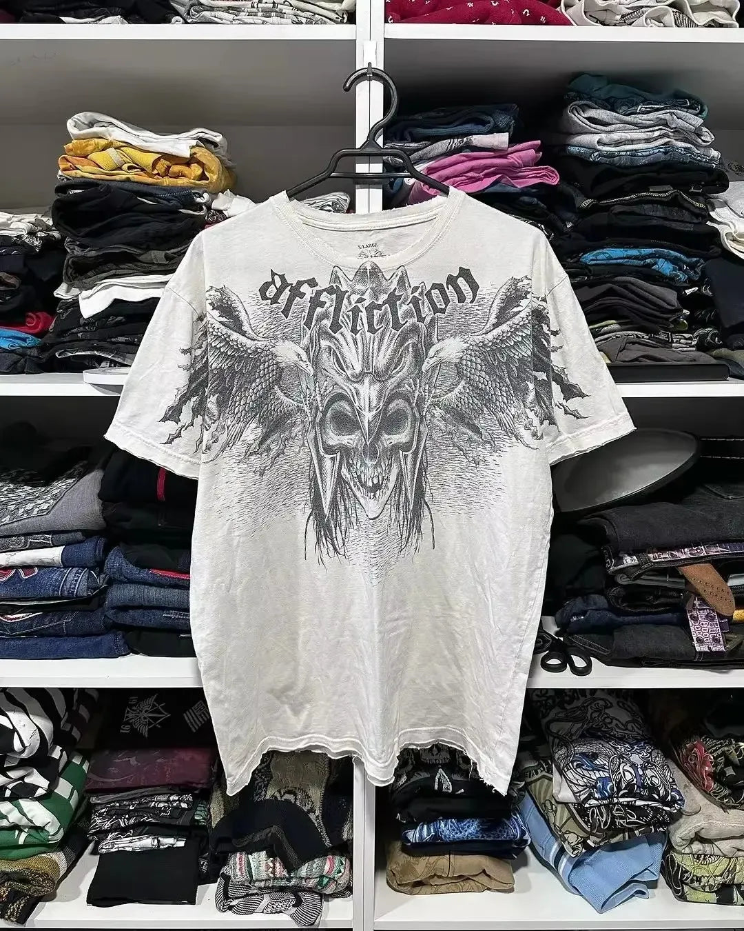 2000s Archaic Affliction style tee retro classic style