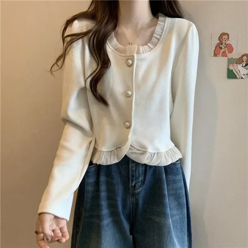 RetroElegance Women's Elegant Blouse