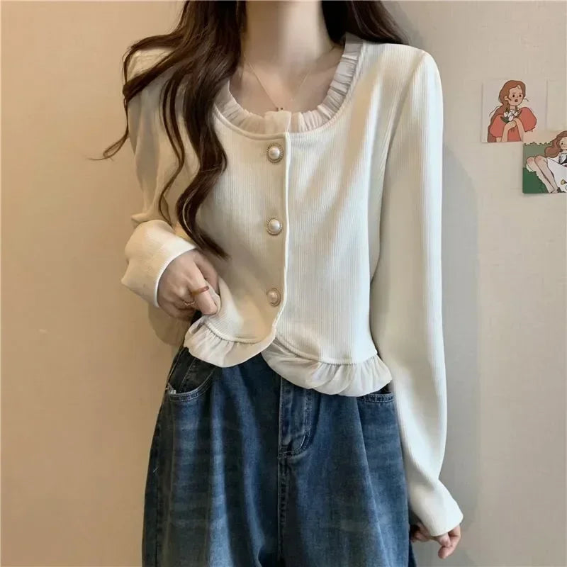 RetroElegance Women's Elegant Blouse