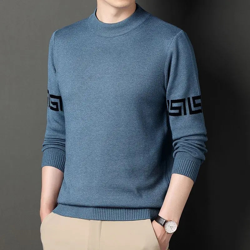 Autumn Winter New Men V-neck Pullover