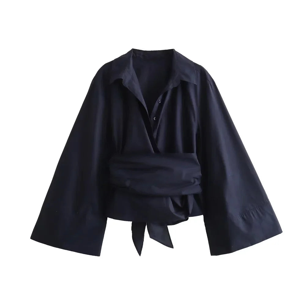 New Women's Fashion Casual Polo Neck