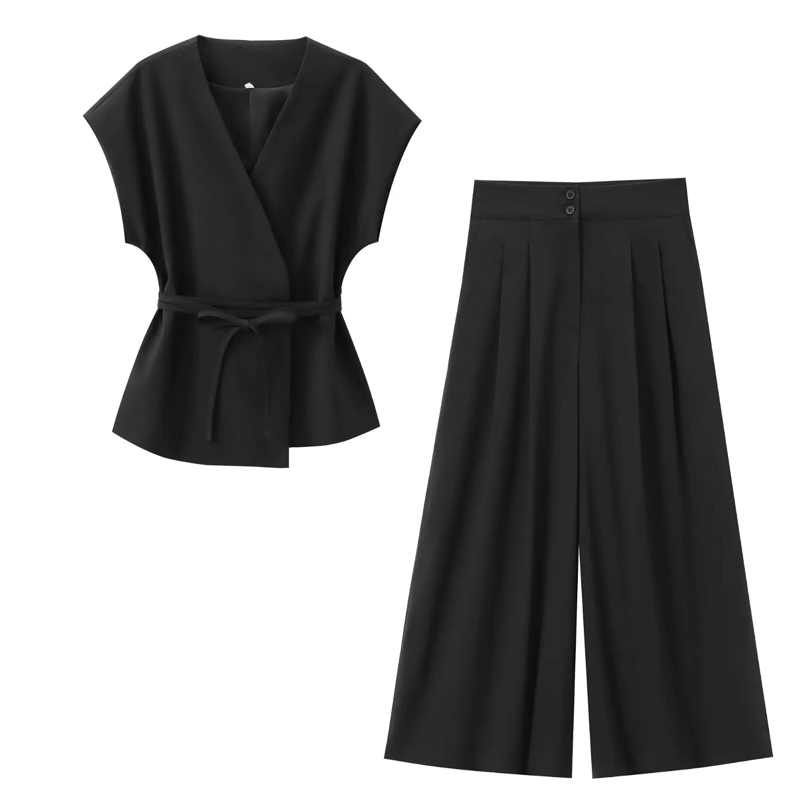 TFMLN Fashion Women's Trouser Suits