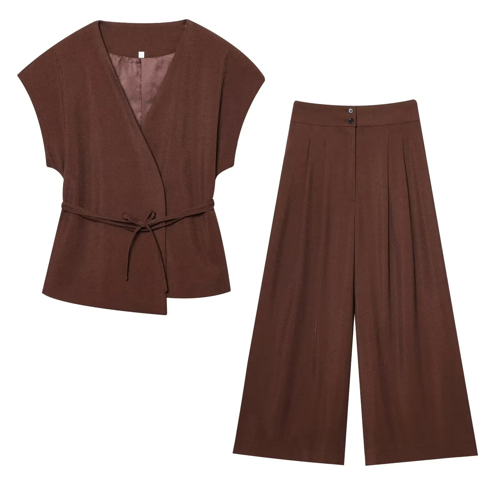 TFMLN Fashion Women's Trouser Suits