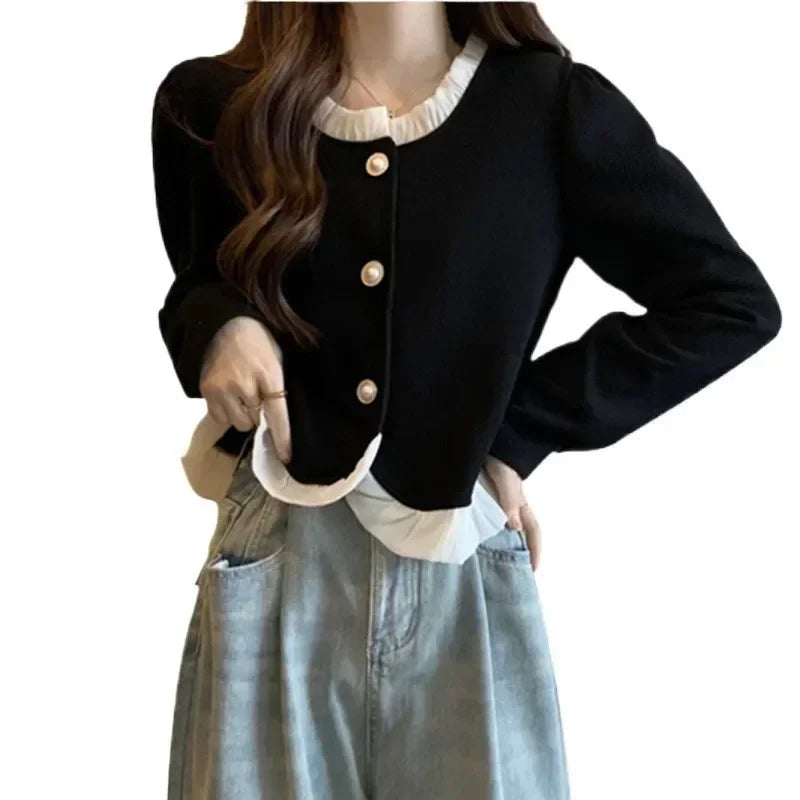 RetroElegance Women's Elegant Blouse