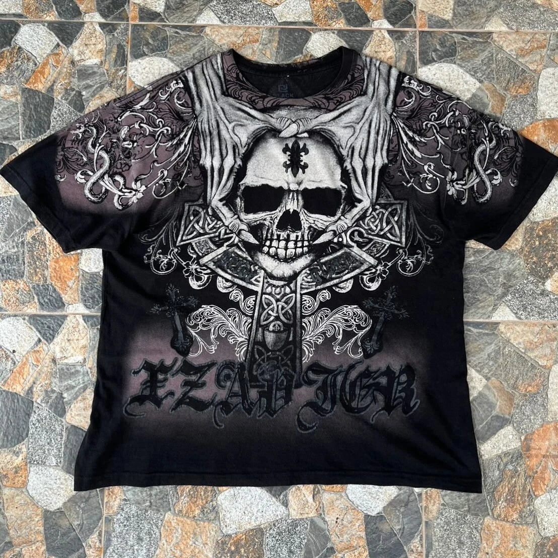 2000s Archaic Affliction style tee retro classic style