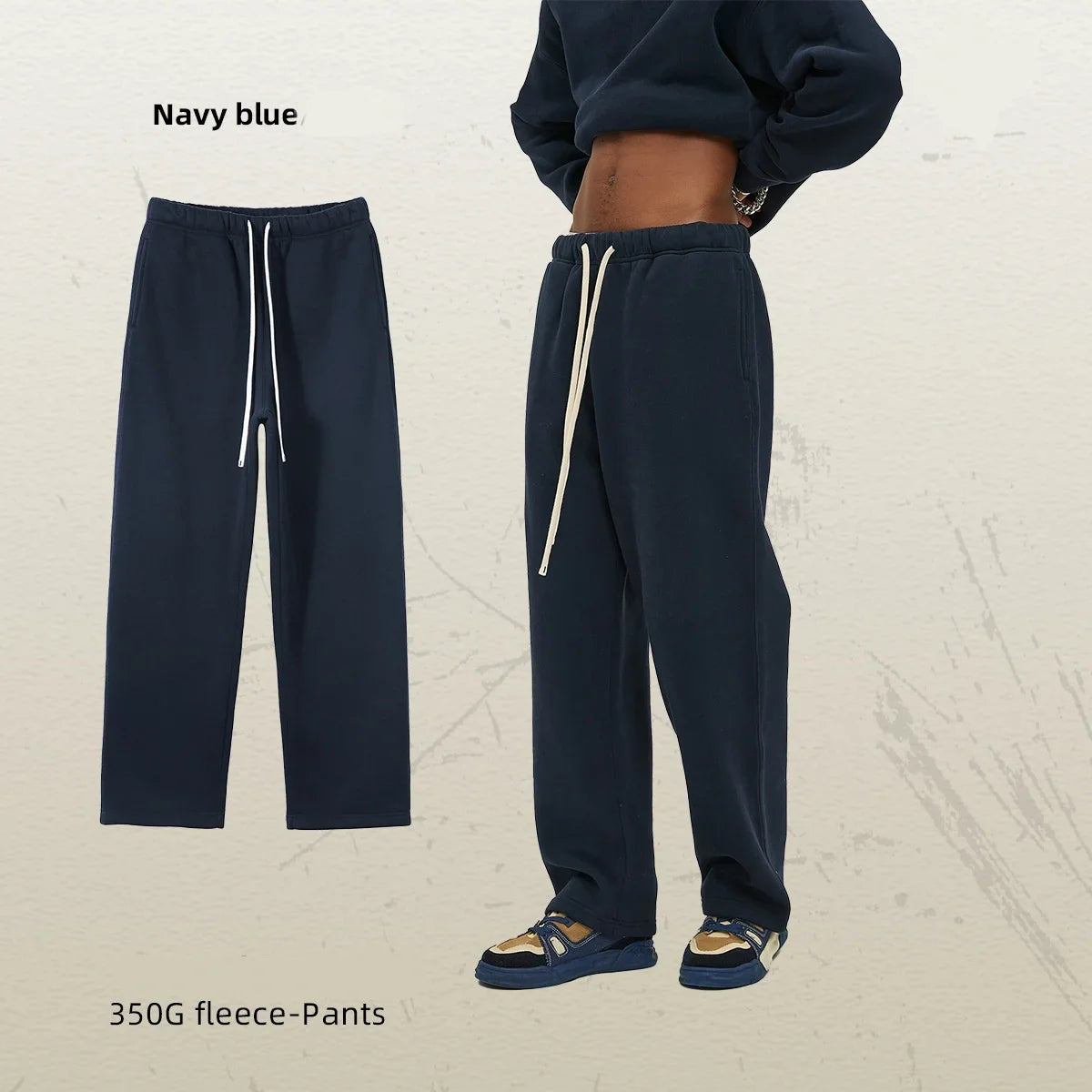 Men's long pants autumn/winter 350G