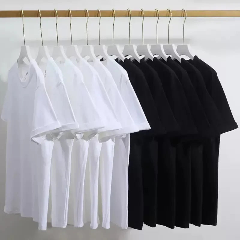 Fashionable Solid Color round Neck Short